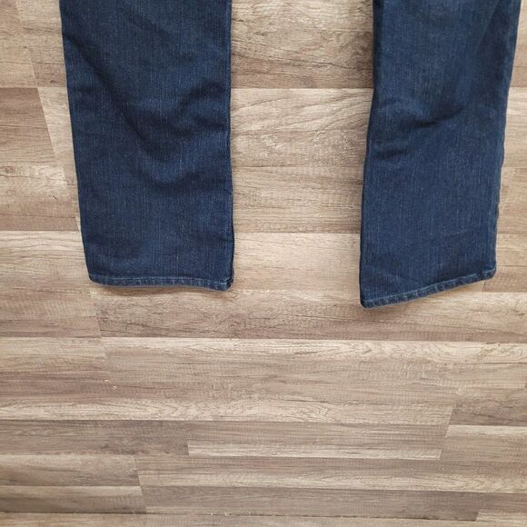 Banana Republic Urban Boot Cut Jeans Size 2 Womens Blue Denim Low Rise Dark Wash - Picture 12 of 16